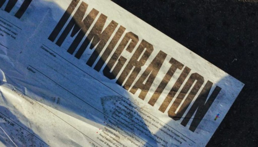 immigration paper word